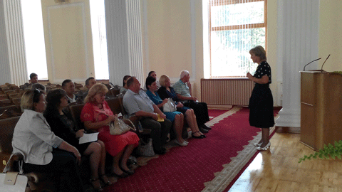 Барановичи, первое заседание городской избирательной комиссии