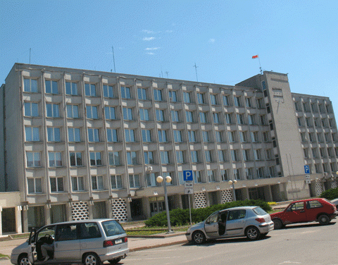 Здание Барановичского райисполкома