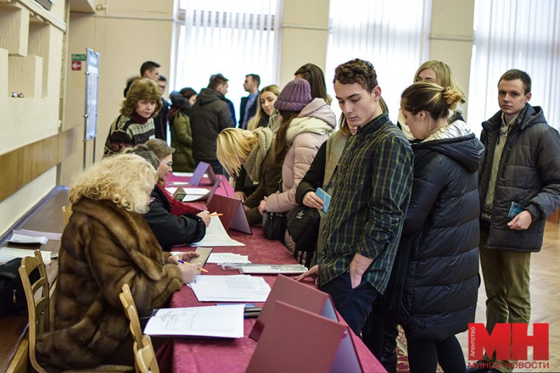 Досрочное голосование. Фото агентства «Минск-Новости».
