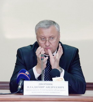 Chairman of the Homieĺ Regional Executive Committee, Uladzimir Dvornik