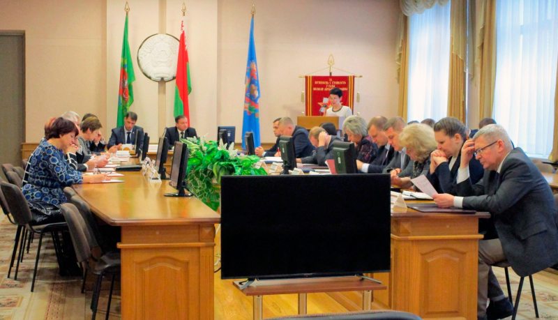 Заседание по формированию Витебской городской избирательной комиссии. 22 ноября 2017 г.