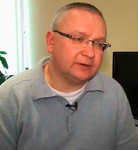 Председатель Белорусского Хельсинкского комитета Олег Гулак