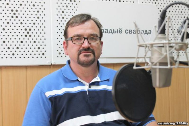 Журналіст "Свабоды" Валер Каліноўскі