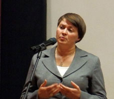 Кандидат в президенты Татьяна Короткевич.