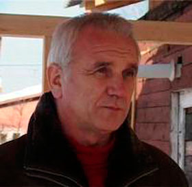 Лидер Свободного профсоюза Белорусского в Бобруйске Михаил Ковальков 