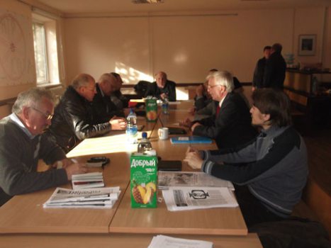 Круглый стол, посвященный проблемам коррупции и реформирования сельскохозяйственных предприятий в Могилевской области. 