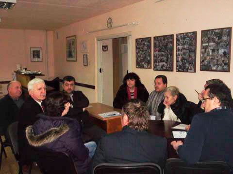 Заседание областной и городской Рады Партии БНФ в Могилеве.