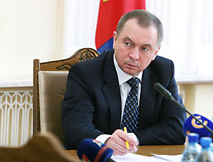 Bearusian Foreign Minister Uladzimir Makei