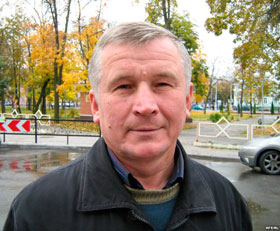 Член партии «Справедливый мир» Валерий Рыбченко