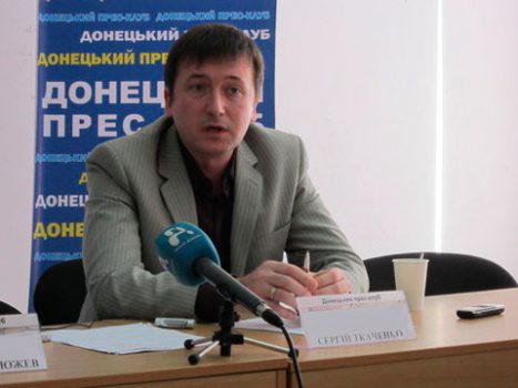 Civil society activist Serhiy Tkachenko