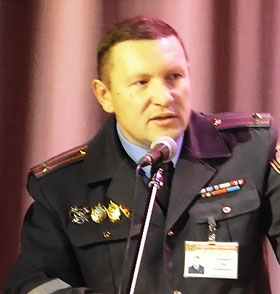 Aleh Skazetski, head of Dubrouna DPD