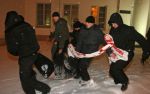 В ходе акции "Молодого фронта" в Минске задержано от 20 до 30 человек