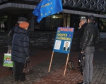 Барановичи: Постоянно действующий пикет в поддержку Андрея Санникова