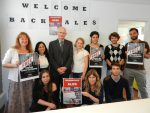Ales Bialiatski's meeting with colleagues from the FIDH office in Brussels
