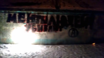 В Минске задержаны три человека за дерзкое граффити