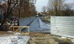 Строительство дома в Бобруйске возле школы.