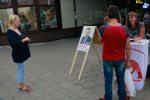 Первые пикеты по сбору подписей в Бобруйске