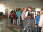 Students in Orsha vote under supervision