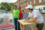 Береза: пикет по сбору подписей в поддержку Александра Кабанова