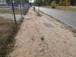 Brest authorities ignore the demand to repair the road in the neighbourhood of Rechytsa