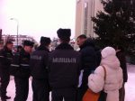 Brest police attempt to disrupt election campaigning rally