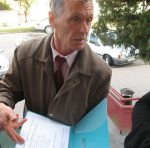 Вместо участия в акции предпринимателей барановичский активист давал объяснения милиции
