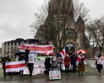 Акция поддержки белорусских политзаключенных прошла в Гамбурге