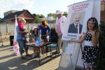У Брэсцкім раёне падчас пікетаў за вылучэнне Аляксандра Лукашэнкі адмыслова ладзяць канцэрты творчых калектываў