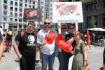 Belarusian human rights defenders march against death penalty in Madrid (photo, video)