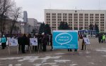Могилев: Кампания "Говори правду" провела пикет в центре города