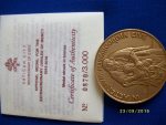 Медаль Ватикана "Чрезвычайный Юбилей Милосердия" для Тамары Чикуновой 