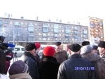 Мінск: Сустрэчу Кастусёва з выбаршчыкамі глушылі канцэртам за Лукашэнку