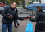 Информационная акция против смертной казни в Минске 10 октября 2017 года.