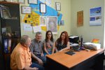 Беларускія валанцёры ў офісе “Народнай самаабароны Львоўшчыны”
