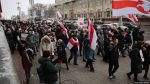 В Минске прошли пятый митинг и шествие против интеграции с Россией, стояла «живая цепь».