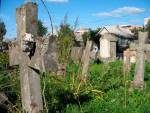 Khotsimsk contender for Parliament resists canvassing for votes in cemetery