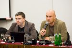 Andrej Paluda and Valiantsin Stefanovich at the OSCE meeting
