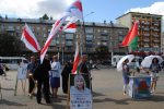 Большой пикет правоцентристов в День Независимости Беларуси 25 августа