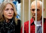 Ales Bialiatski visited by wife in prison