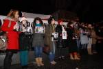 Poznan students hold action in support of political prisoners in Belarus