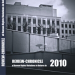 Review of human rights violations in Belarus in 2010 uploaded to <em>Viasna’s</em> website
