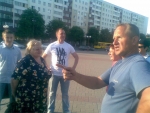 Задержания во время "Революции через социальную сеть" в Солигорске (фото)