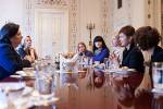 Political prisoners’ wives meet Poland’s First Lady