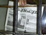 Vitsebsk road police seize independent newspapers