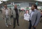 Минск: сборщики подписей от «Говори правду!» и «За свободу» провели пикет в поддержку Статкевича (фото)