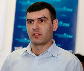 Uladzimir Vuyek, chairman of the Brest regional branch of the United Civil Party 