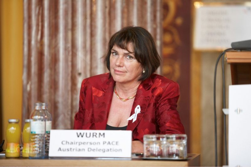Гизела Вурм. Фото пресс-службы Совета Европы