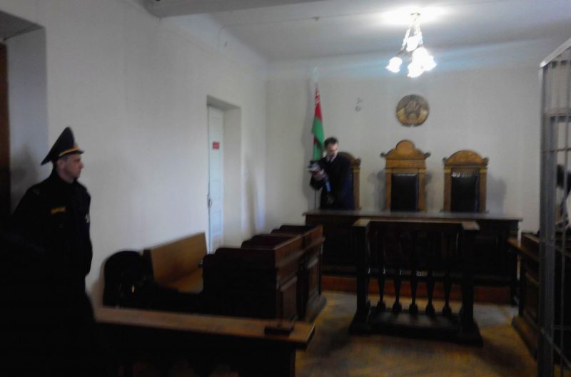 Судья Семенчук перед началом заседания 04.10.2018