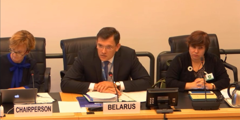 Yury Ambrazevich, Belarus's envoy to the UN