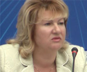 Лілія Ананіч, міністр інфармацыі Беларусі.
